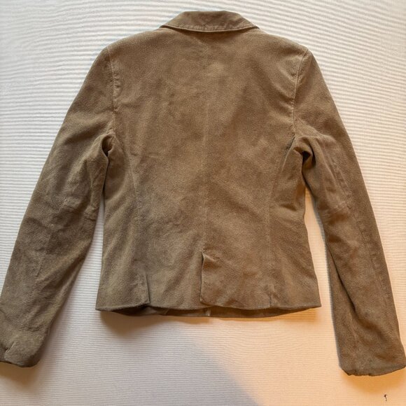 LOFT Tan Suede Blazer - Picture 7 of 7
